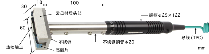 唐山E型热电偶 S-551E-01-1-TPC1-ANP K型热电偶 S-551K-01-1-TPC1-ANP