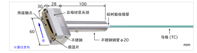 潜江E型热电偶 : S-581E-01-0-TC1-W K型热电偶 : S-581K-01-0-TC1-W