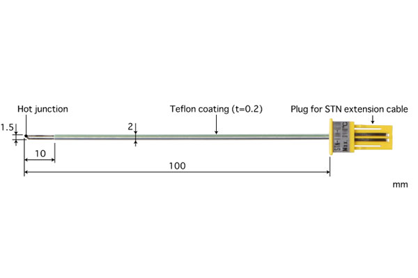 K型熱電偶：STN-31K-010